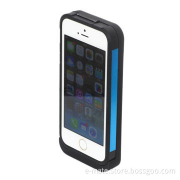 Detachable Solar Power Case for iPhone 5/5S/5C, It Combines 2 Functions(Case and Solar Power Bank)